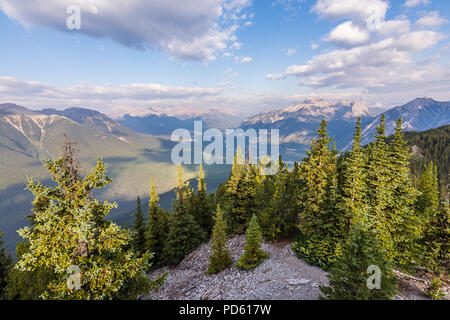 Banff Gondola Summit Foto Stock