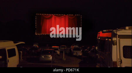 Dromana Drive in cinema. Foto Stock