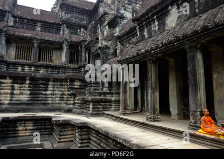 Angkor Wat, Siem Reap, Cambogia Foto Stock