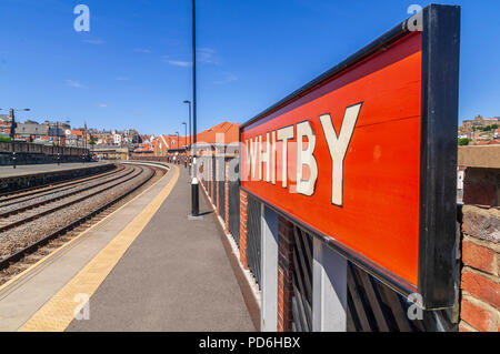 Whitby. North Yorkshire. Foto Stock