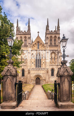 Selby Abbey.Yorkshire. Foto Stock