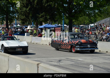 Holeshot cittadini, Drag Race Boise, Idaho, Stati Uniti d'America Foto Stock