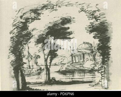 Amor d'ombra delle nazioni unite - I atto (poss. di Domenico Scarlatti) stadio design by Filippo Juvarra. Foto Stock