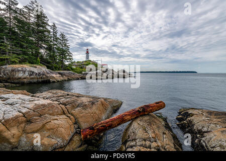 Punto Atkinson faro a mezzogiorno Foto Stock