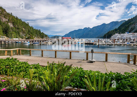 Baia a ferro di cavallo Park Foto Stock