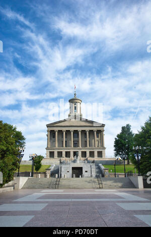 La Tennessee State Capitol Building, Nashville, Tennessee, Stati Uniti d'America Foto Stock