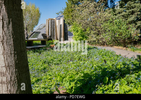 Denver, 5 maggio: la bella Denver Botanic Gardens il 5 maggio 2017 a Denver, in Colorado Foto Stock