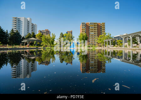 Denver, 5 maggio: la bella Denver Botanic Gardens il 5 maggio 2017 a Denver, in Colorado Foto Stock