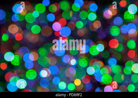 Abstract, fuori fuoco punti luce. Foto Stock