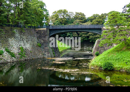 Palazzo Imperiale motivi Tokyo Giappone Asia Foto Stock