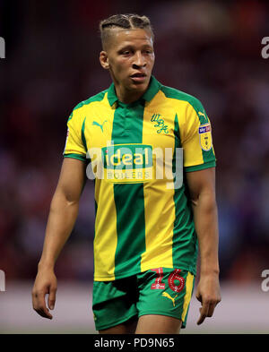 West Bromwich Albion è Dwight Gayle Foto Stock