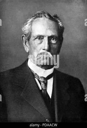 CARL BENZ (1844-1929) Tedesco ingegnere automobilistico Foto Stock