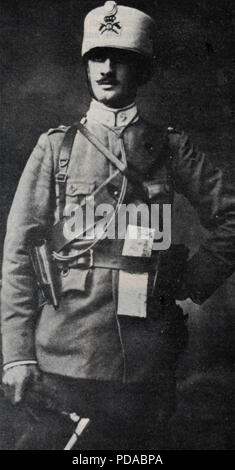 GABRIELE D'Annunzio (1863-1938), scrittrice italiana,poeta e giornalista Foto Stock