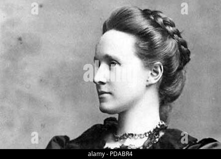 MILLICENT FAWCETT (1847-1929) inglese attivista per il suffragio femminile Foto Stock