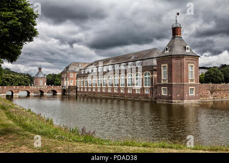 Nordkirchen Moated Palace, Germania Foto Stock