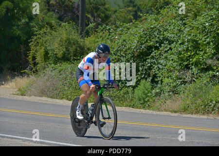 ChronoKristin, time trial, gara ciclistica, Boise, Idaho, Stati Uniti d'America Foto Stock
