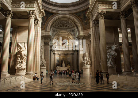 Architettura del Panthéon, Parigi mausoleo Foto Stock