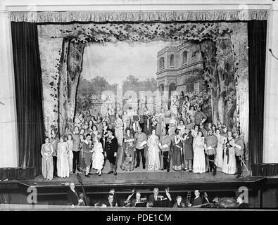 157 SLNSW 35521 Gilbert Sullivan società drammatico Foto Stock