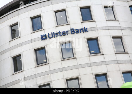 Ulster Bank building dublin Foto Stock