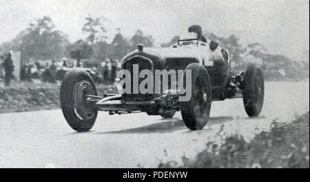 212 Louis Chiron Vainqueur du Grand Prix de l'ACF 1934, sur Alfa Romeo P3 Ferrari Foto Stock