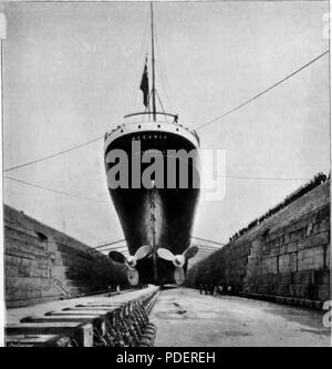 281 RMS Oceanic bacino di carenaggio Foto Stock