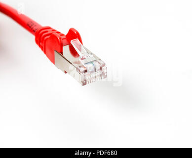 Cavo LAN di rete Foto Stock