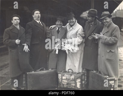 44 BASA-1868K-1-44-2-Comedian Harmonists, Stokholm, 14.03.1935 Foto Stock