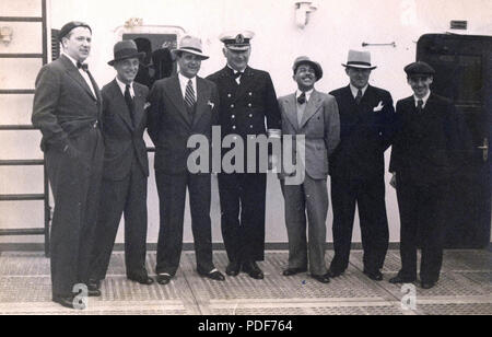 44 BASA-1868K-1-44-4-Comedian Harmonists, Brema Steamboat, 1934 Foto Stock