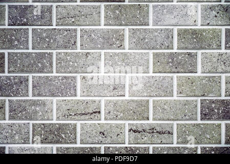 Piastrella ceramica, seamless texture quadrato grigio scuro Foto Stock
