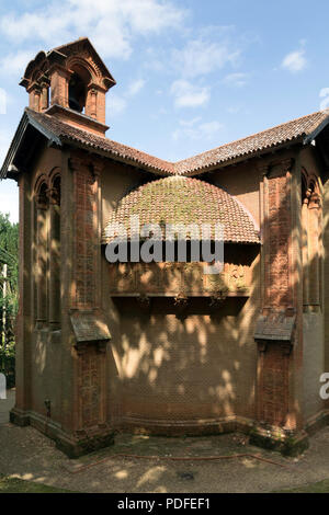 Il Watt Cappella cimitero nel villaggio di Compton in Surrey Foto Stock