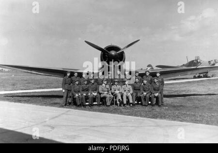 150 Heinkel He-70 felderítő repülőgép. Fortepan 3227 Foto Stock