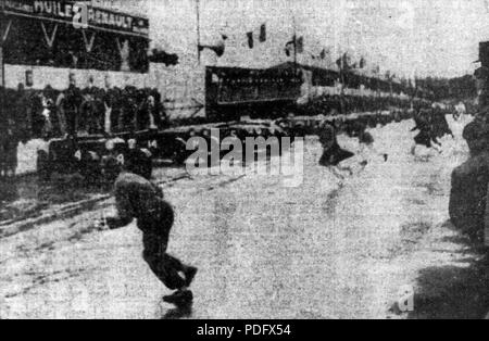 118 Départ des 24 Heures du Mans 1935 Foto Stock