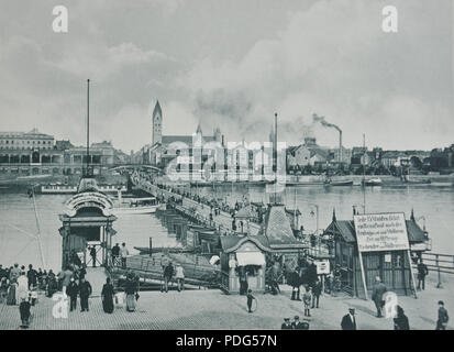 183 Koeln in Bildern, Tafel 43. Ansicht von Deutz Foto Stock