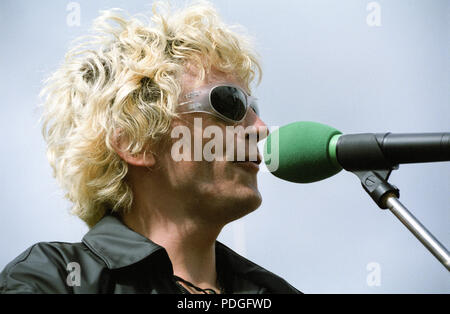 Dodgy BBC radio 1 un Roadshow Blackpool luci si accendono 1 settembre 1996 Foto Stock