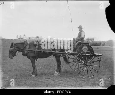 35 Clyde horsedrawn lotta antincendio carrello con conducente (5570741824) Foto Stock