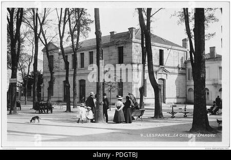 206 Lesparre - Caisse d'Epargne 2 Foto Stock