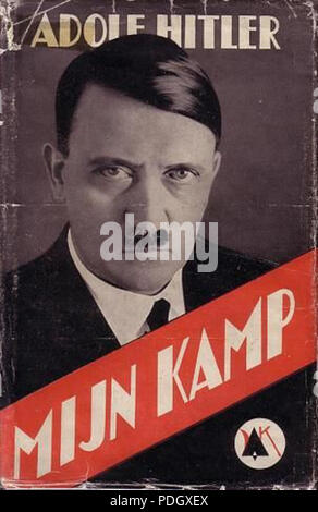 226 Mijn kamp - Adolf Hitler - Steven Barends - De Amsterdamsche Keurkamer 1939 (1e druk) Foto Stock