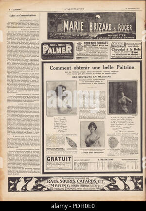 240 n. 3786 25 septembre 1915, scansione04, Annonces 2 Foto Stock