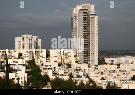 Edifici residenziali in modi'in Israele Foto Stock