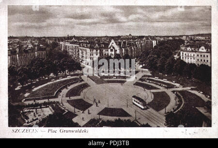 350 Szczecin Plac Grunwaldzki un Foto Stock