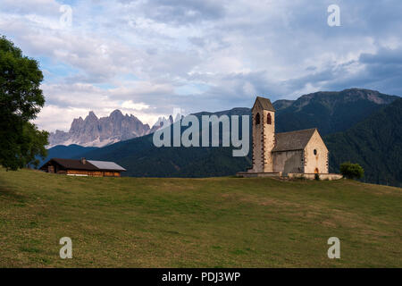 Chiesa di San Jacob, Alto Adige. Foto Stock