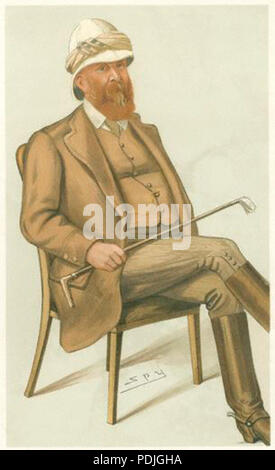 Da Sir Leslie Ward,print,pubblicato 1885 23 Peter Stark Lumsden Vanity Fair 8 Agosto 1885 Foto Stock