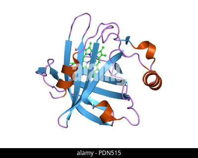 160 PDB 2A7 EBI Foto Stock