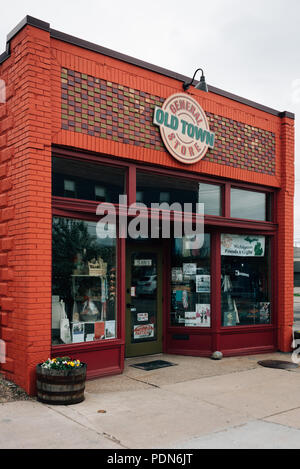 La città vecchia, in Lansing, Michigan Foto Stock