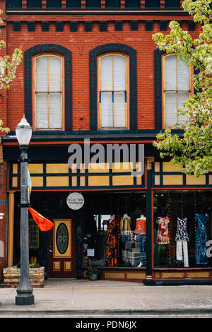 La città vecchia, in Lansing, Michigan Foto Stock