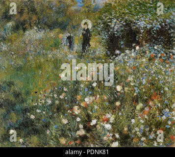 28 Pierre-Auguste Renoir - Femme à l'ombrelle Foto Stock