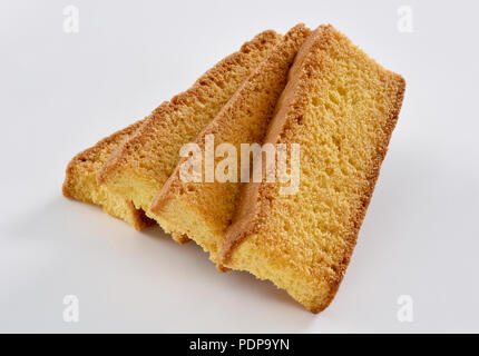 Torta Rusk, crunch grissini Foto Stock