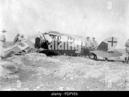 36 si è schiantato LVG C.V. aeromobile in Palestina nel 1918 Foto Stock