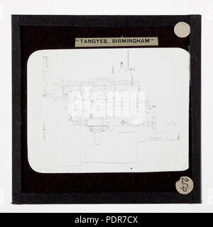 77 lantern slide - Tangyes Ltd, Diagramma, circa 1910 Foto Stock