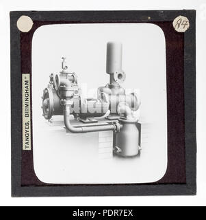 77 lantern slide - Tangyes Ltd, orizzontale speciale pompa, circa 1910 Foto Stock
